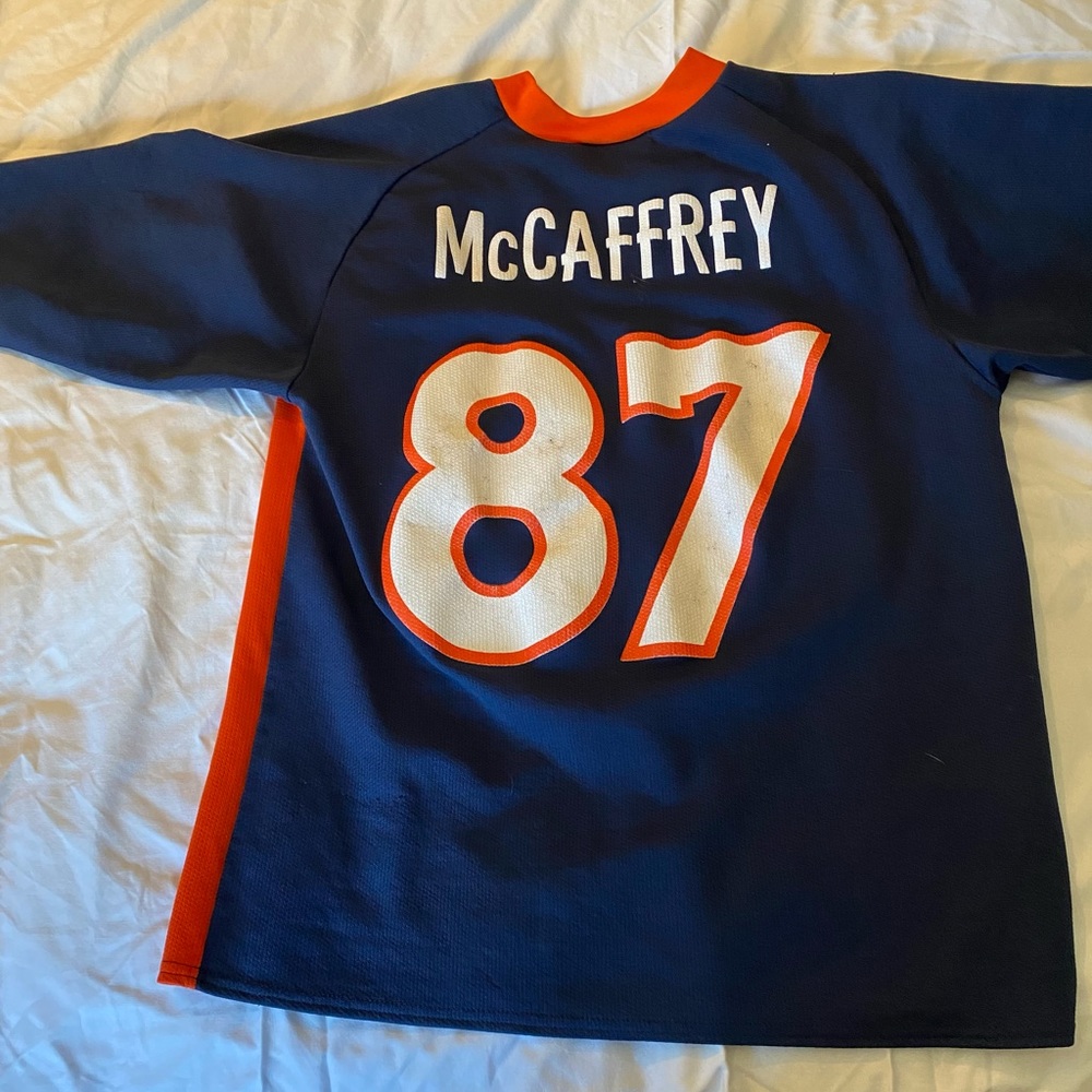 McCaffrey Denver Broncos jersey